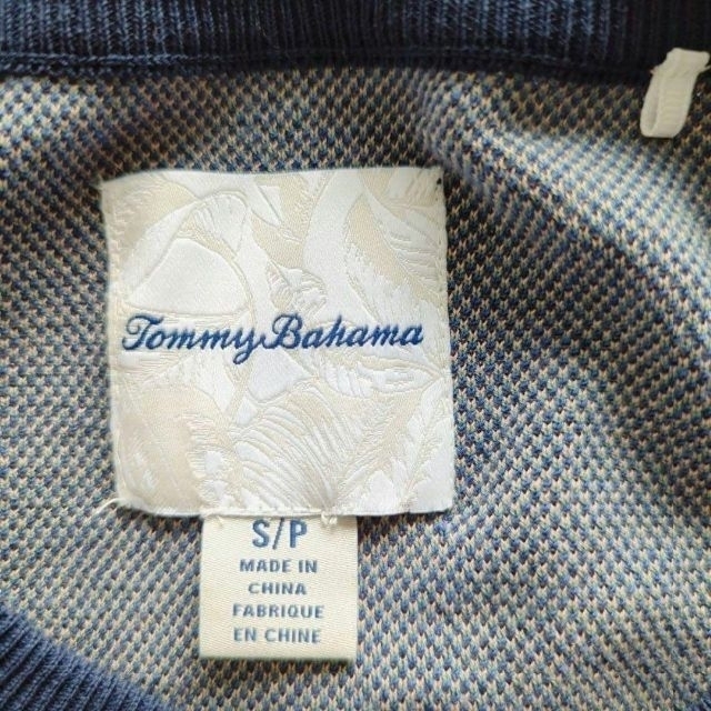 Tommy Bahama　長袖シャツ　青　S　カジキマグロ　ハワイ メンズのトップス(Tシャツ/カットソー(七分/長袖))の商品写真