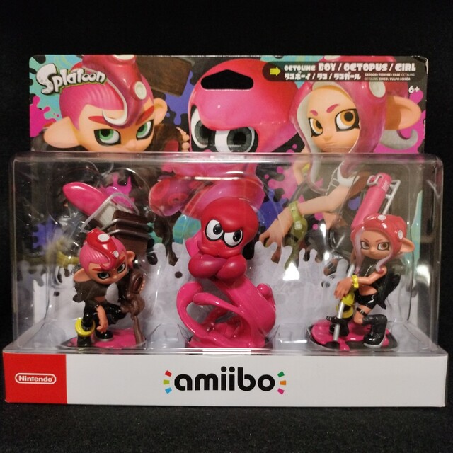 【新品未開封】amiibo タコガール タコボーイ タコ セット