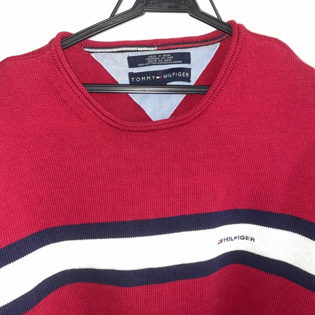 TOMMY HILFIGER(トミーヒルフィガー)のTOMMYトミーフイルガ-ニットセーター メンズのトップス(ニット/セーター)の商品写真