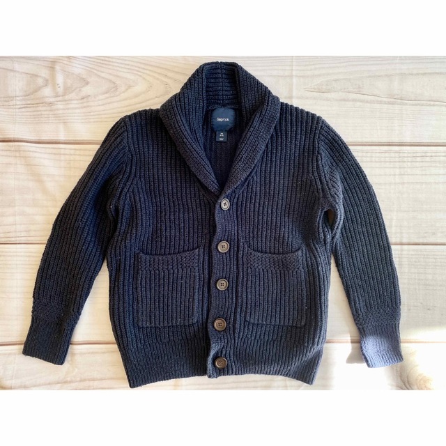 殿堂 新品 GAPKIDS ニットカーデガン セーター130cm mandhucollege.edu.mv