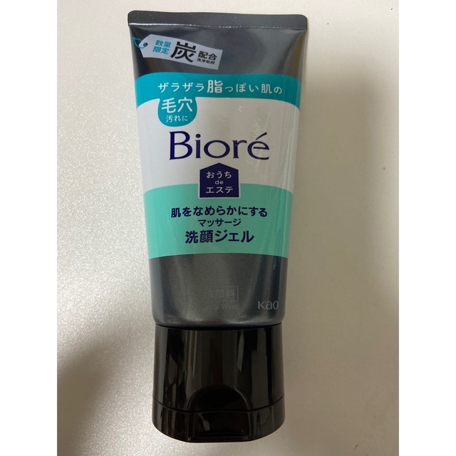 Biore(ビオレ)のビオレ おうちdeエステ 肌をなめらかにするマッサージ洗顔ジェル 炭 コスメ/美容のスキンケア/基礎化粧品(洗顔料)の商品写真