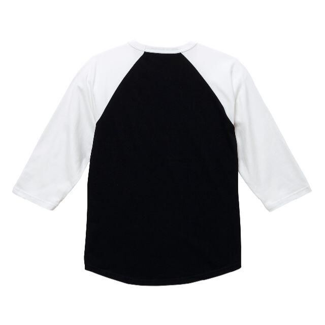 Tシャツ 七分袖 ラグラン 厚手 5.6オンス 綿 無地T A662 XL 黒 メンズのトップス(Tシャツ/カットソー(七分/長袖))の商品写真