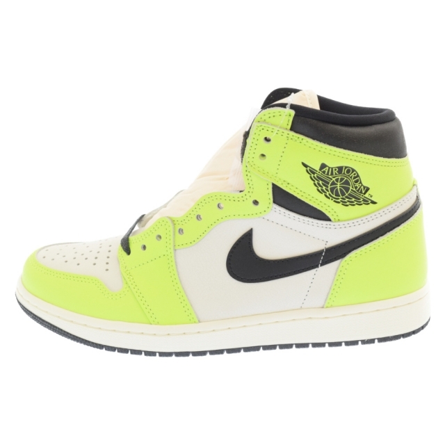 NIKE ナイキ AIR JORDAN 1 RETRO HIGH OG "VOLT" エアジョーダン1 レトロ ハイカットスニーカー ボルトイエロー US9.5/27.5cm 555088-702