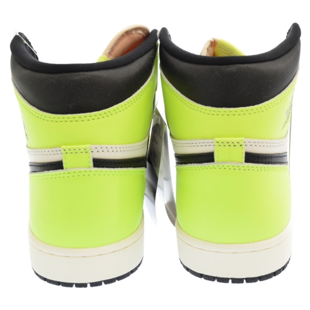 NIKE ナイキ AIR JORDAN 1 RETRO HIGH OG "VOLT" エアジョーダン1 レトロ ハイカットスニーカー ボルトイエロー US9.5/27.5cm 555088-702