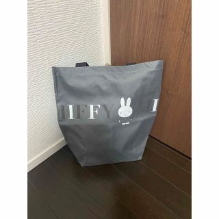 ミッフィー(miffy)のミッフィー　トートグレー(トートバッグ)