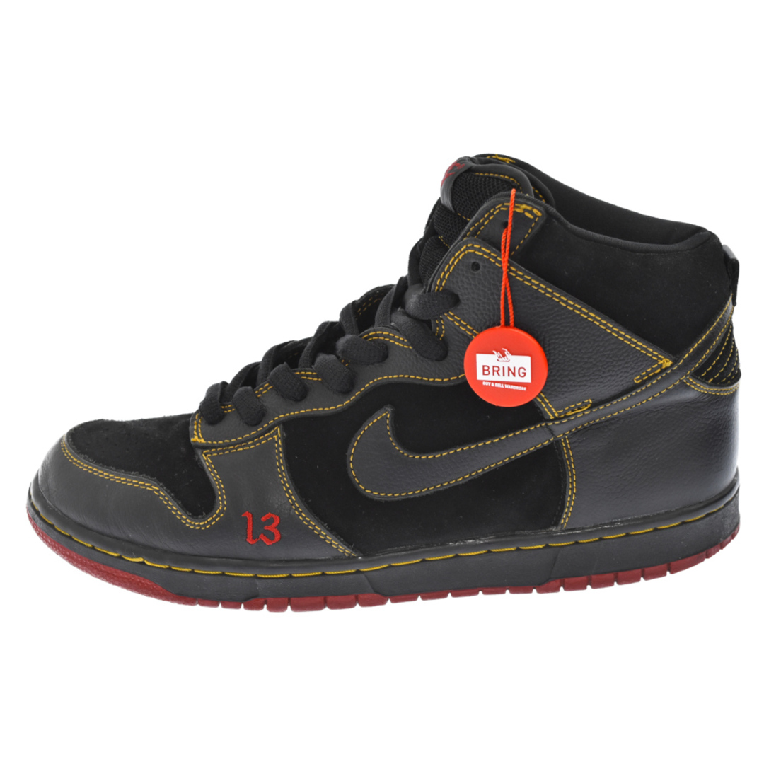 最安値に挑戦! NIKE ブラック US10.5 ハイカットスニーカー 305050