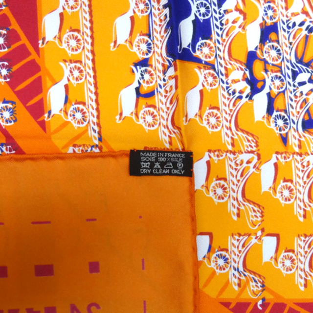 HERMES - エルメス カレ90 スカーフ 24 FAUBOURG SECONDE GINZA HERMES - エルメス カレ90 スカーフ 24 FAUBOURG SECONDE GINZA