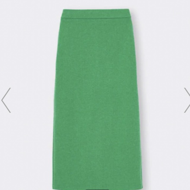 GU(ジーユー)のブラッシュドリブナローロングスカート　3XL レディースのスカート(ロングスカート)の商品写真