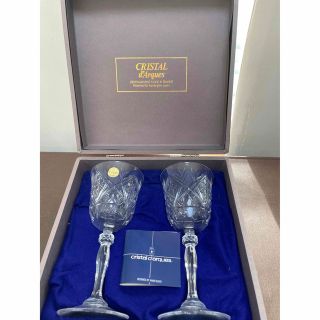 クリスタルダルク(Cristal D'Arques)の新品　Cristal D'Arques ワイングラス2個セット(グラス/カップ)