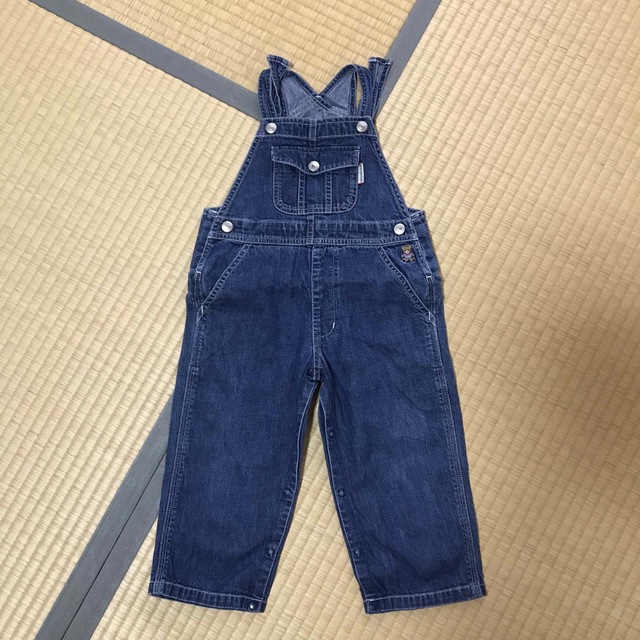 mikihouse(ミキハウス)のミキハウス　オーバーオール　90 キッズ/ベビー/マタニティのキッズ服男の子用(90cm~)(その他)の商品写真