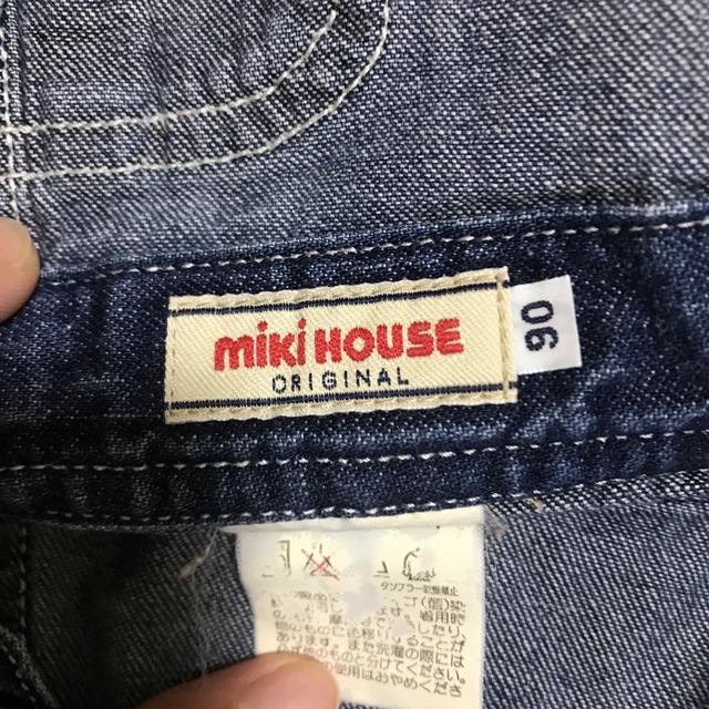 mikihouse(ミキハウス)のミキハウス　オーバーオール　90 キッズ/ベビー/マタニティのキッズ服男の子用(90cm~)(その他)の商品写真