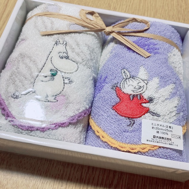 MOOMIN(ムーミン)のムーミン ミニタオル ギフト レディースのファッション小物(ハンカチ)の商品写真