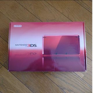 ニンテンドー3DS(ニンテンドー3DS)のニンテンドー3DS フレアレッド(携帯用ゲーム機本体)