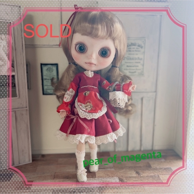 SOLD ♡ブライス　アイシードール　アウトフィット　ワンピース　エプロンドレス