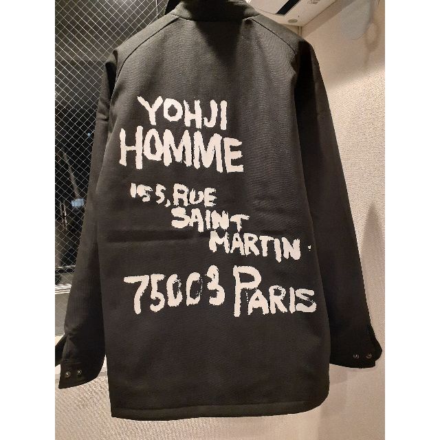 Yohji Yamamoto(ヨウジヤマモト)のヨウジヤマモトオム　22awニューエラブルゾン メンズのジャケット/アウター(ブルゾン)の商品写真