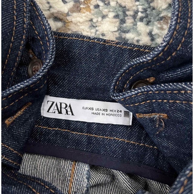 ZARA(ザラ)の【ZARA】リラックスカットデニムサロペット レディースのパンツ(サロペット/オーバーオール)の商品写真