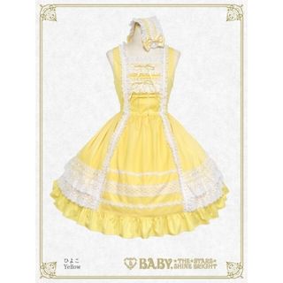 BABY,THE STARS SHINE BRIGHT(フリル ・ ひざ丈ワンピース)の BABY,THE STARS SHINE BRIGHT(フリル ・ ひざ丈ワンピース)の
