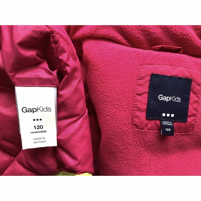 GAP Kids(ギャップキッズ)のGAP GAPkids 120  ダウン　ジャンパー　120女の子 キッズ/ベビー/マタニティのキッズ服女の子用(90cm~)(ジャケット/上着)の商品写真