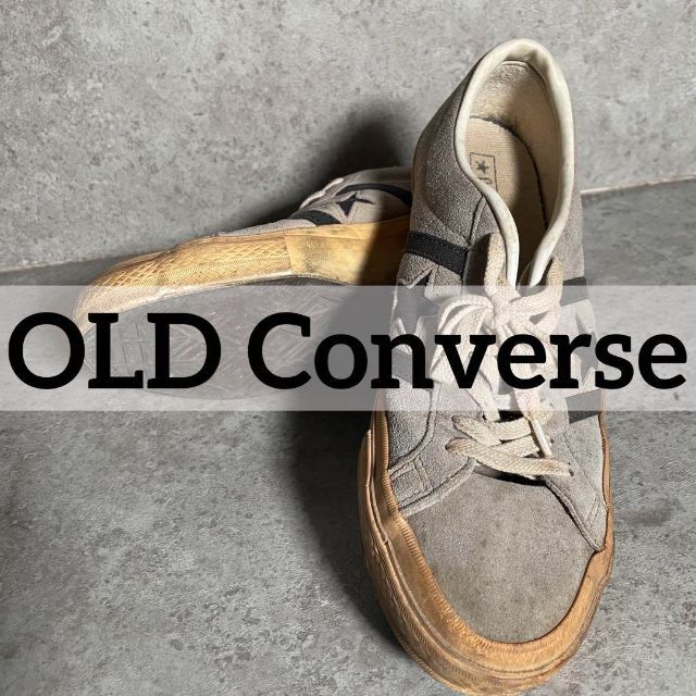 CONVERSE(コンバース)の90s 初期 日本製 コンバース ワンスター スエードUS8チャックテイラー メンズの靴/シューズ(スニーカー)の商品写真