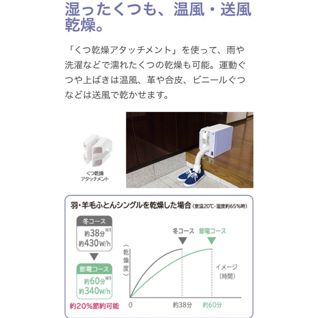 日立(ヒタチ)のHITACHI 新品未使用！日立布団乾燥機アッとドライ  HFK-V330 スマホ/家電/カメラの生活家電(衣類乾燥機)の商品写真