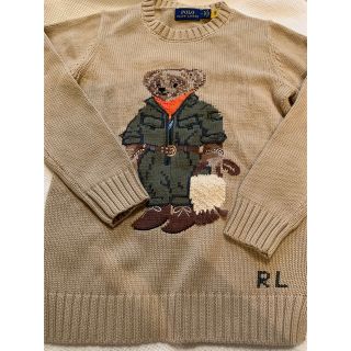 ポロラルフローレン(POLO RALPH LAUREN)のラルフローレン　ポロベア　ニット　130 サイズ7(ニット)