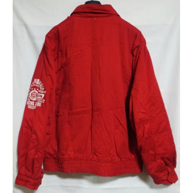 古着 フライトジャケット L 赤 古着 flight Jacket ジャケット  メンズのジャケット/アウター(フライトジャケット)の商品写真