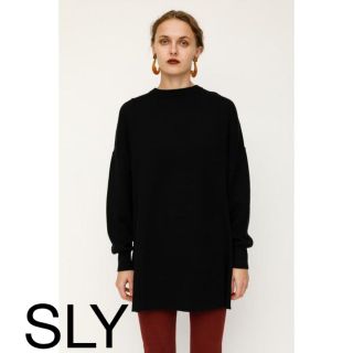 スライ(SLY)の【8/15迄】【試着のみ】SLY スライ OVER SIZE HG ワンピース (ニット/セーター)