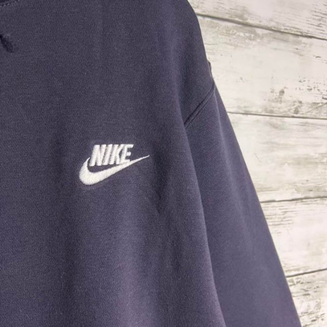 NIKE(ナイキ)の【新品未着用】NIKE 超人気カラー パーカー ワンポイント刺繍ロゴ 入手困難L メンズのトップス(パーカー)の商品写真