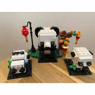 レゴ(Lego)のLEGO レゴ　ブリックヘッズ　春節のパンダ　40466(積み木/ブロック)