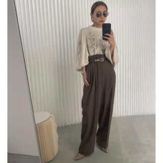 外箱不良宅配便送料無料 Ameri vintageアメリHIGH WAIST TAPERED PANTS