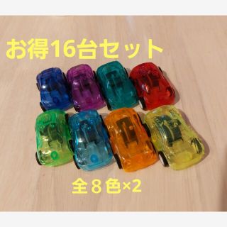 プルバックミニカー16 チョロQ　カラフル　トミカ(ミニカー)