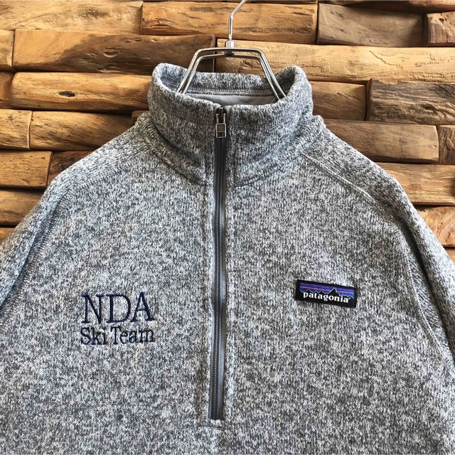超美品 nm-957.patagonia パタゴニア ハーフジッププルオーバー