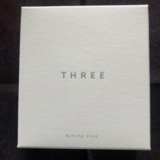 スリー(THREE)の新品☆THREE  エミング ソープ 80g(洗顔料)