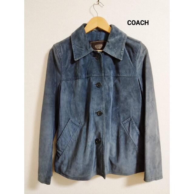 COACH コーチ スエードレザージャケット