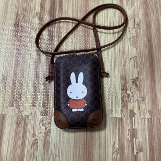 ミッフィー(miffy)のミッフィー　スマホポーチポシェット　(ショルダーバッグ)