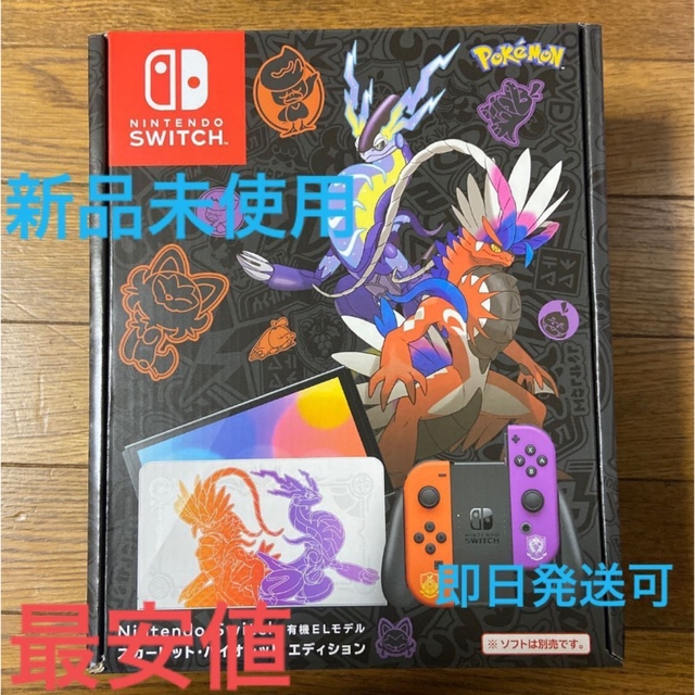 オンライン学習 任天堂Switch 有機EL スカーレット・バイオレット