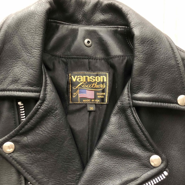 訳あり商品 VANSON - VANSON C2 JACKET☆ RIDERS DOUBLE ライダースジャケット