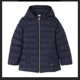 プチバトー(PETIT BATEAU)のプチバトー ネイビー中綿ジャケット(ジャケット/上着)