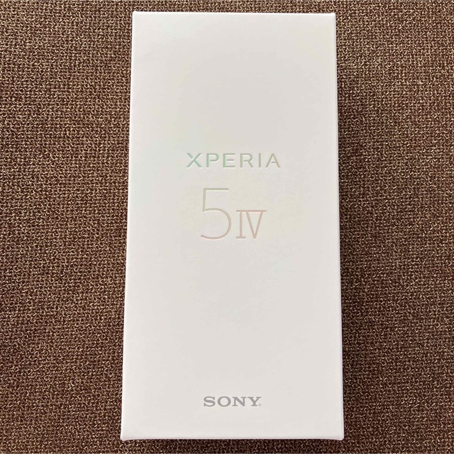 Xperia - 新品 Xperia 5 IV ホワイト SIMフリー SONY XQ-CQ44