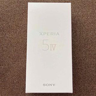 エクスペリア(Xperia)の新品 Xperia 5 IV ホワイト SIMフリー SONY XQ-CQ44(スマートフォン本体)