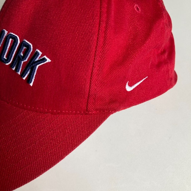 NIKE(ナイキ)の'90s〜'00s NIKE cap ×MLB NY Yankees メンズの帽子(キャップ)の商品写真