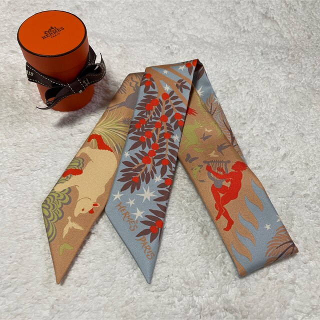 新品 エルメス HERMES ツイリー オルフェウスの魅力にさそわれて