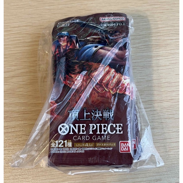 ONE PIECE(ワンピース)のワンピースカードゲーム　頂上決戦　10パック エンタメ/ホビーのトレーディングカード(シングルカード)の商品写真