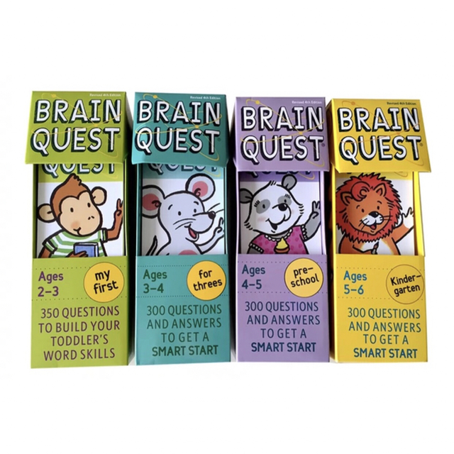 値下げ】 Brain Quest 英語クイズカード ブレインクエスト ...