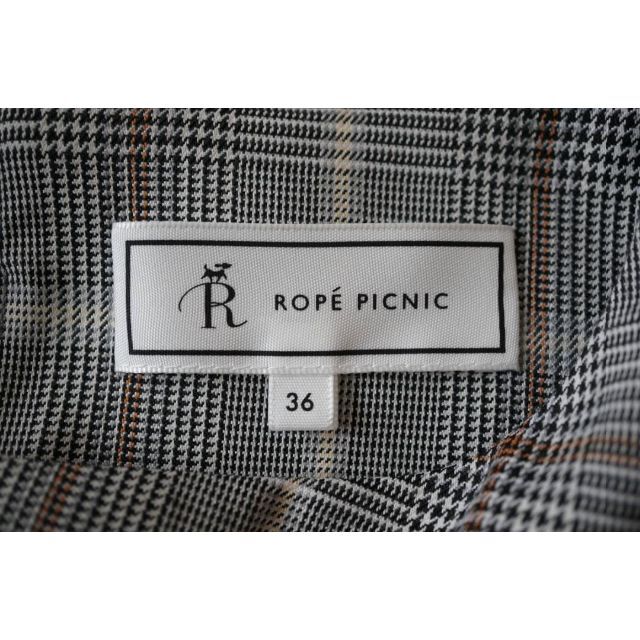 Rope' Picnic(ロペピクニック)の36サイズ ロペピクニック ROPE' PICNIC チェックワンピース レディースのワンピース(ひざ丈ワンピース)の商品写真