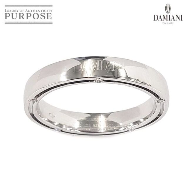 Damiani - ダミアーニ DAMIANI Dサイド 19号 リング ダイヤ 10P K18 WG ホワイトゴールド 750 指輪 VLP 90157857