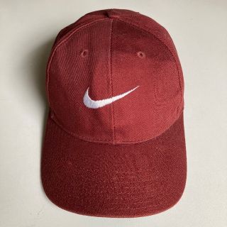 ナイキ(NIKE)の’80s〜'90s NIKE cap Burgundy 希少カラー(キャップ)