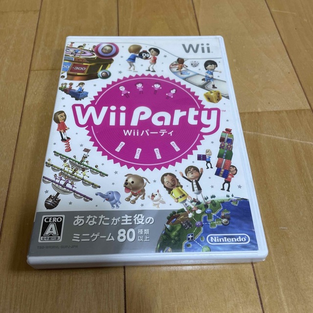 Wii(ウィー)のwii party  エンタメ/ホビーのゲームソフト/ゲーム機本体(家庭用ゲームソフト)の商品写真