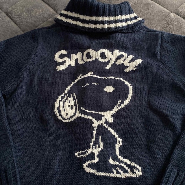 SNOOPY(スヌーピー)のスヌーピー カーディガン　130センチ　タグ付き キッズ/ベビー/マタニティのキッズ服女の子用(90cm~)(カーディガン)の商品写真