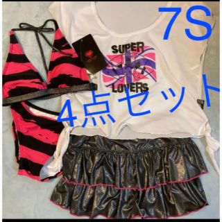 SUPER LOVERS - SUPER LOVERSセパレート水着　7S   4点セット⭐️新品